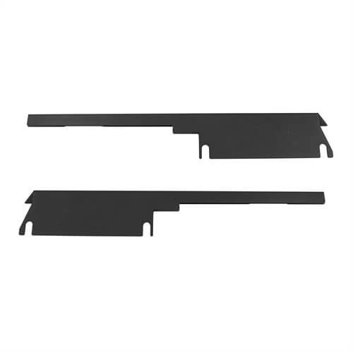 Textured Steel Rock Slider Rock Guard Body Armor Fit(97-06 Jeep Wrangler TJ,Excluding Unlimited LJ)-LandShaker