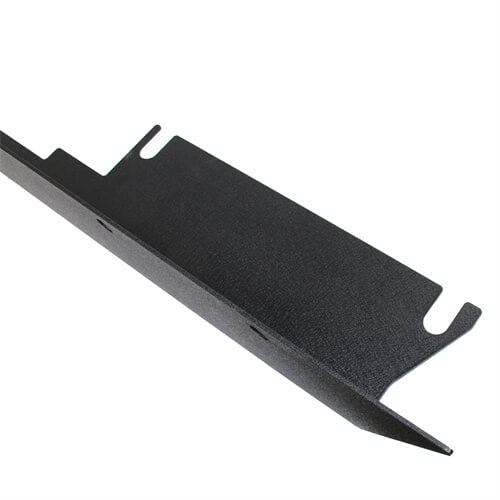 Textured Steel Rock Slider Rock Guard Body Armor Fit(97-06 Jeep Wrangler TJ,Excluding Unlimited LJ)-LandShaker