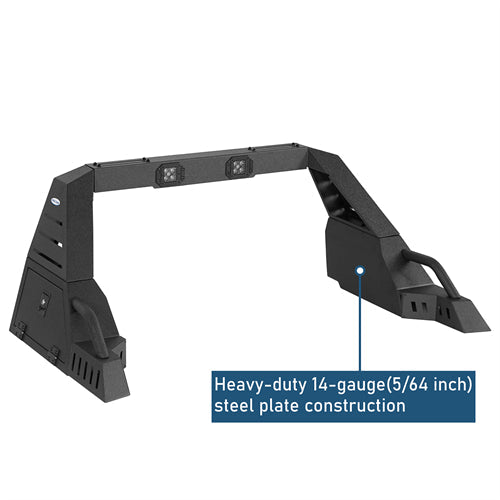 Adjustable Roll Bar w/ LED Spotlights For Ford F-150 | Chevy Silverado 1500 | GMC Sierra 1500 | Ram 1500 | Toyota Tundra - Ultralisk4x4