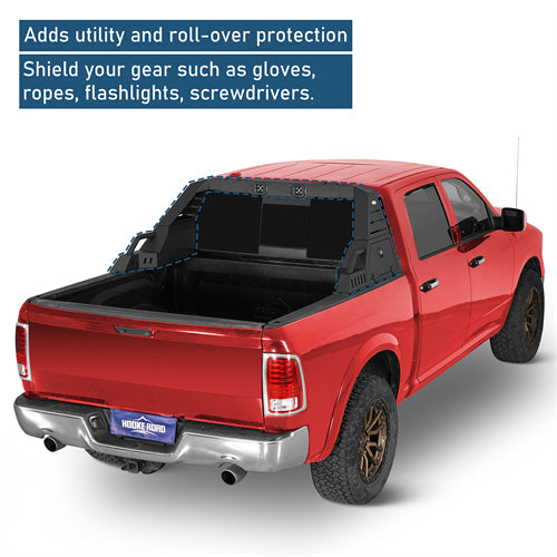Adjustable Roll Bar w/ LED Spotlights For Ford F-150 | Chevy Silverado 1500 | GMC Sierra 1500 | Ram 1500 | Toyota Tundra - Ultralisk4x4