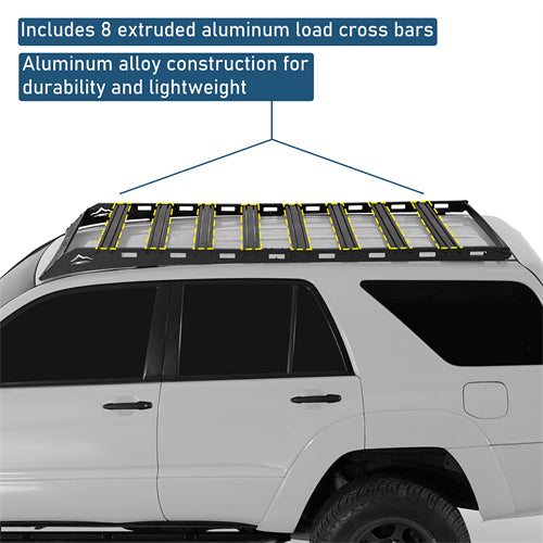 Overland Series Versatile Roof Rack For 2003-2009 Toyota 4Runner - Landshaker4x4