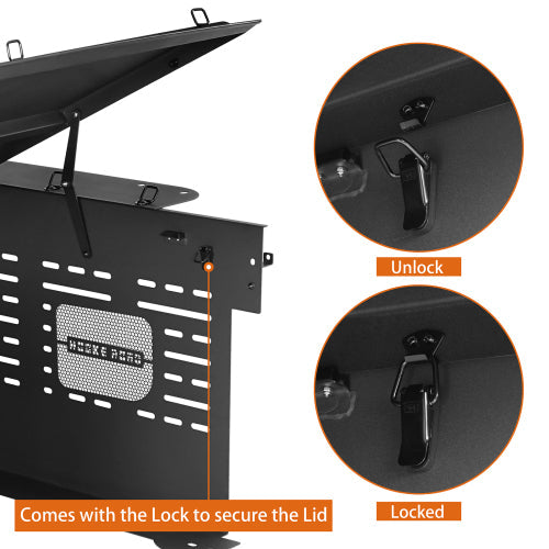 2021-2025 Ford Bronco Security Deck Enclosure For 4 Door Hardtop (Do not fit Ford Bronco Sport model) - LandShaker