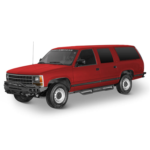 Nerf Side Step Bars For 1992-1999 Chevy Suburban (Excluding K2500 Suburban) - Landshaker4x4