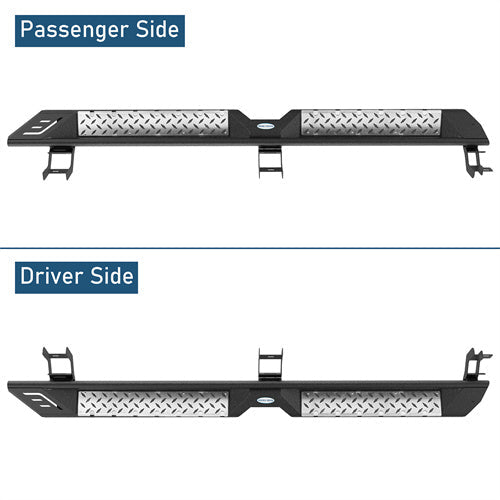 Off Road Side Step Bars For 2009-2018 Ram 1500 & 2019-2024 Ram 1500 Classic & 2010-2024 Ram 2500/3500 Crew Cab - LandShaker