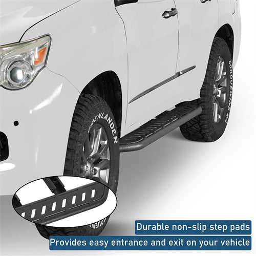 Nerf Side Step Bars For 2010-2023 Lexus GX460 - Landshaker4x4