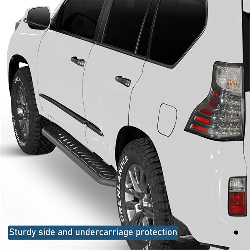 Nerf Side Step Bars For 2010-2023 Lexus GX460 - Landshaker4x4