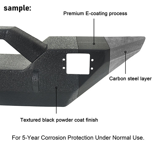 Silverado Front & Rear Bumper Combo(07-13 Chevy Silverado 1500)-LandShaker