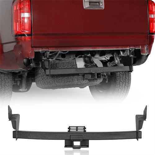 Receiver Hitch with 2" Square Receiver Opening For 2015-2022 Chevy Colorado GMC Canyon - Landshaker4x4
