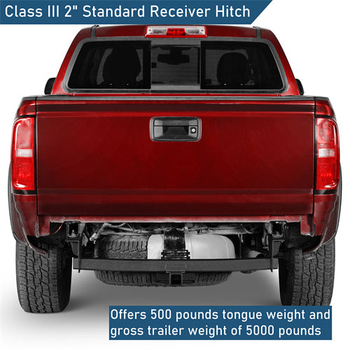 Receiver Hitch with 2" Square Receiver Opening For 2015-2022 Chevy Colorado GMC Canyon - Landshaker4x4