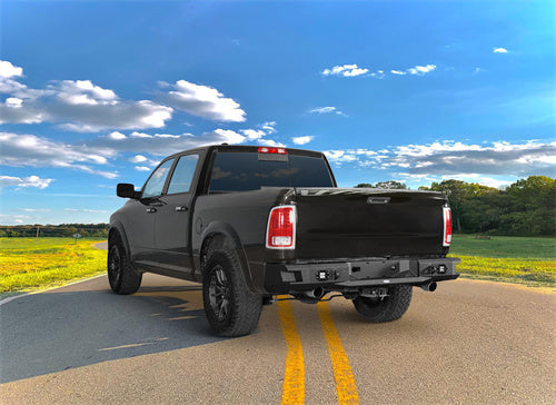 Steel Rear Bumper for 09-18 Ram 1500 - LandShaker