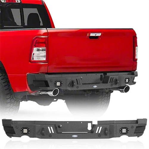 Steel Rear Bumper for 19-25 Ram 1500 (Excluding Classic Models) - LandShaker
