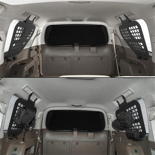 Rear Window Interior Storage Molle Panel Kit For 2010-2023 Lexus GX460 - Landshaker4x4
