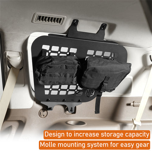 Rear Window Interior Storage Molle Panel Kit For 2010-2023 Lexus GX460 - Landshaker4x4