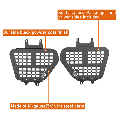 Rear Window Interior Storage Molle Panel Kit For 2010-2023 Lexus GX460 - Landshaker4x4