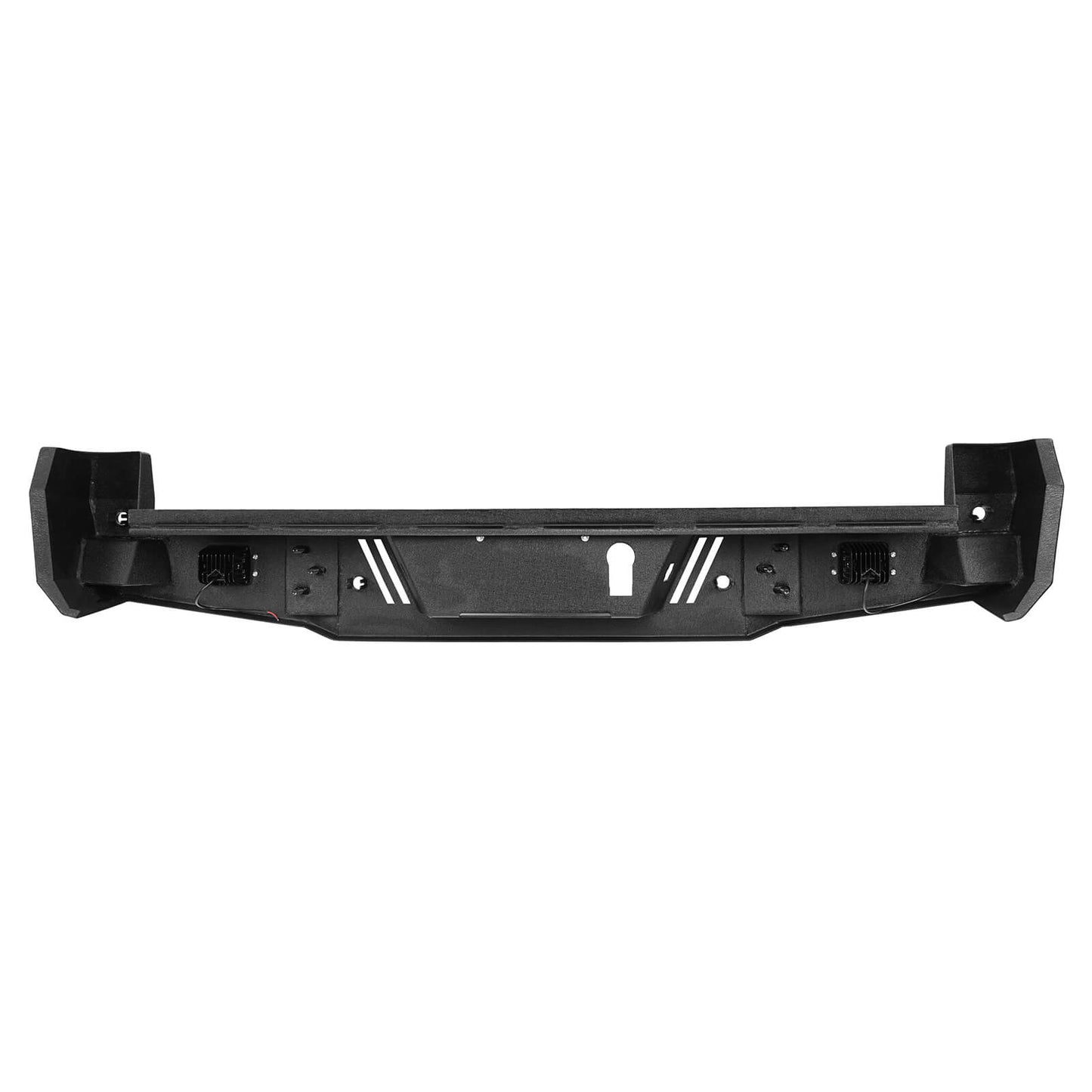 Rear Bumper w/License Plate Bracket(16-22 Toyota Tacoma 3rd Gen)-LandShaker