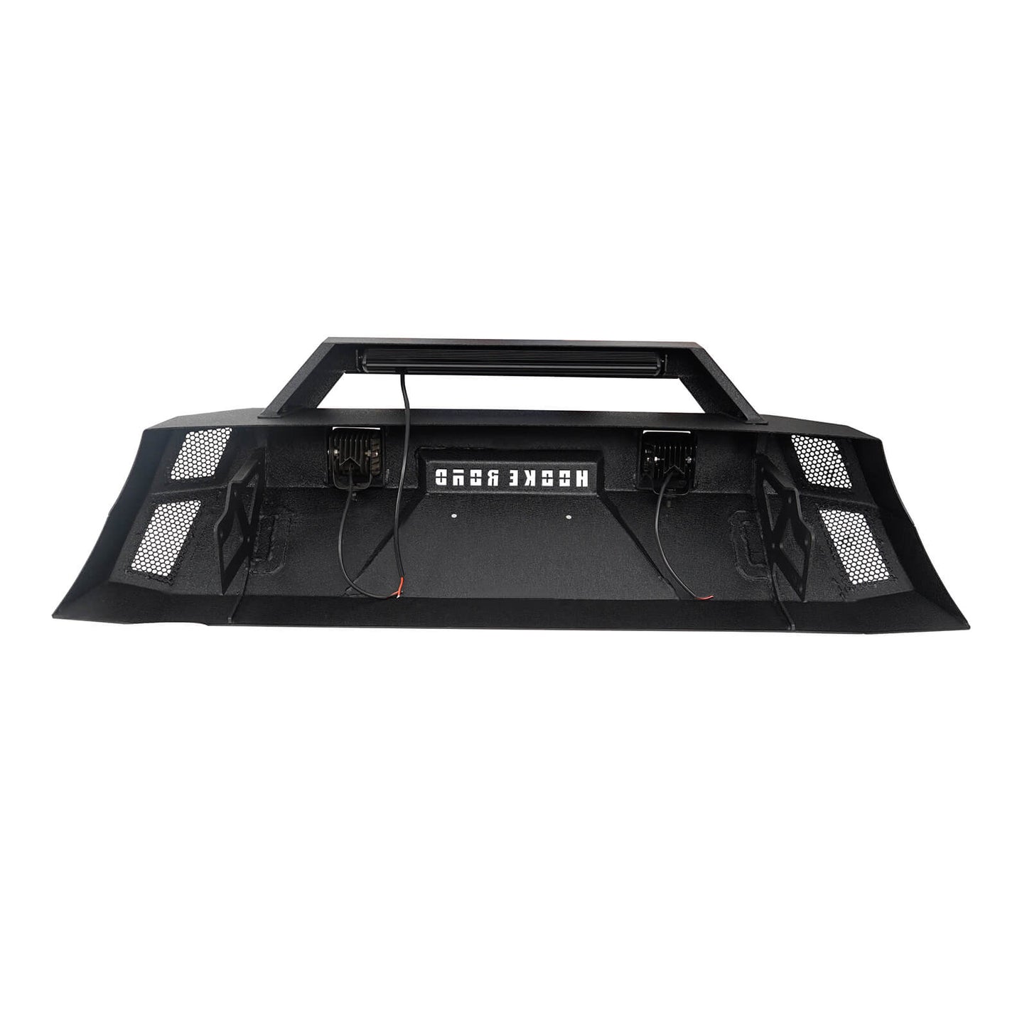 Stubby Front Bumper w/License Plate Bracket(16-22 Toyota Tacoma 3rd Gen)-LandShaker