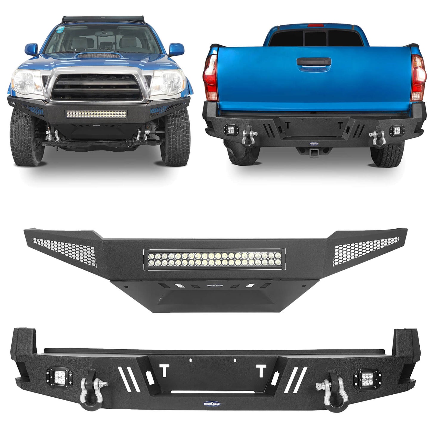 Front Bumper & Rear Bumper(05-11 Toyota Tacoma)-LandShaker