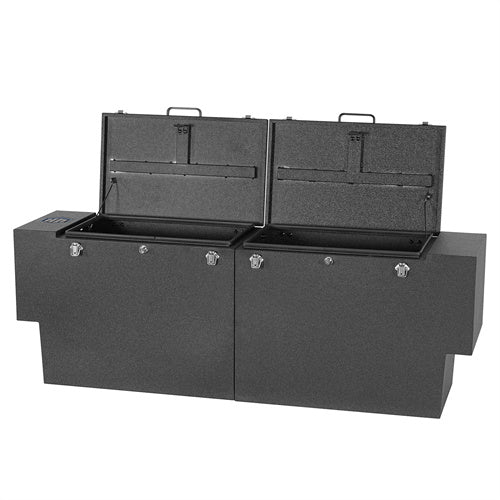 Truck Tool Box Lockable Storage Box Set For 2020-2025 Jeep Gladiator JT - Langshaker4x4