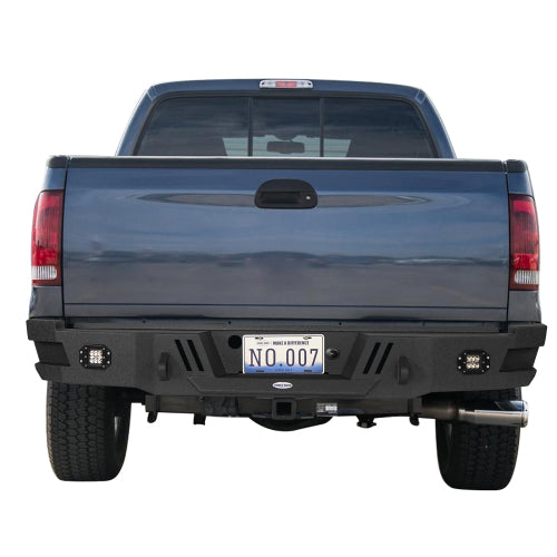 Aftermarket Full Width Front Bumper w/ LED Lights For 2005-2007 Ford F-250/F-350 - LandShaker4x4
