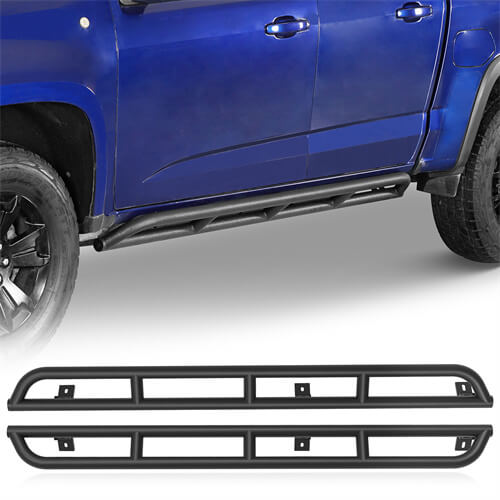 Tube Slider Rocker Guards For 2015-2025 Chevy Colorado & GMC Canyon Crew Cab - LandShaker