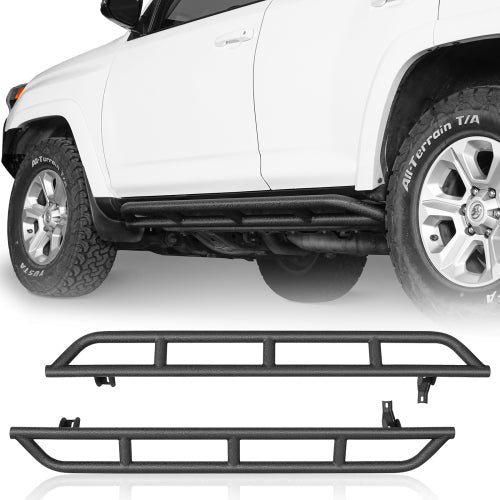 10-24 Toyota 4Runner Tube Slider Rocker Guards (Excluding Limited, Nightshade, TRD Sport & 10-13 SR5) - LandShaker