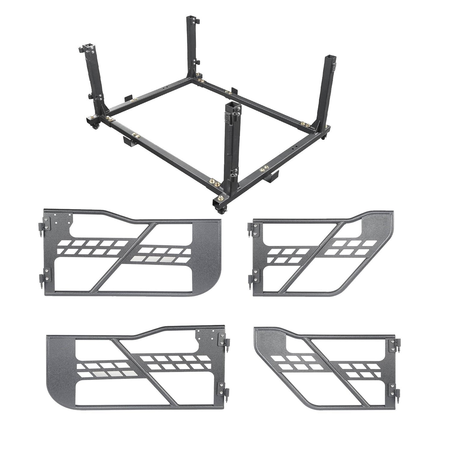 Tubular Door & Rock Crawler Door Storage(20-25 Jeep Gladiator JT & 18-25 Jeep Wrangler JL)-LandShaker