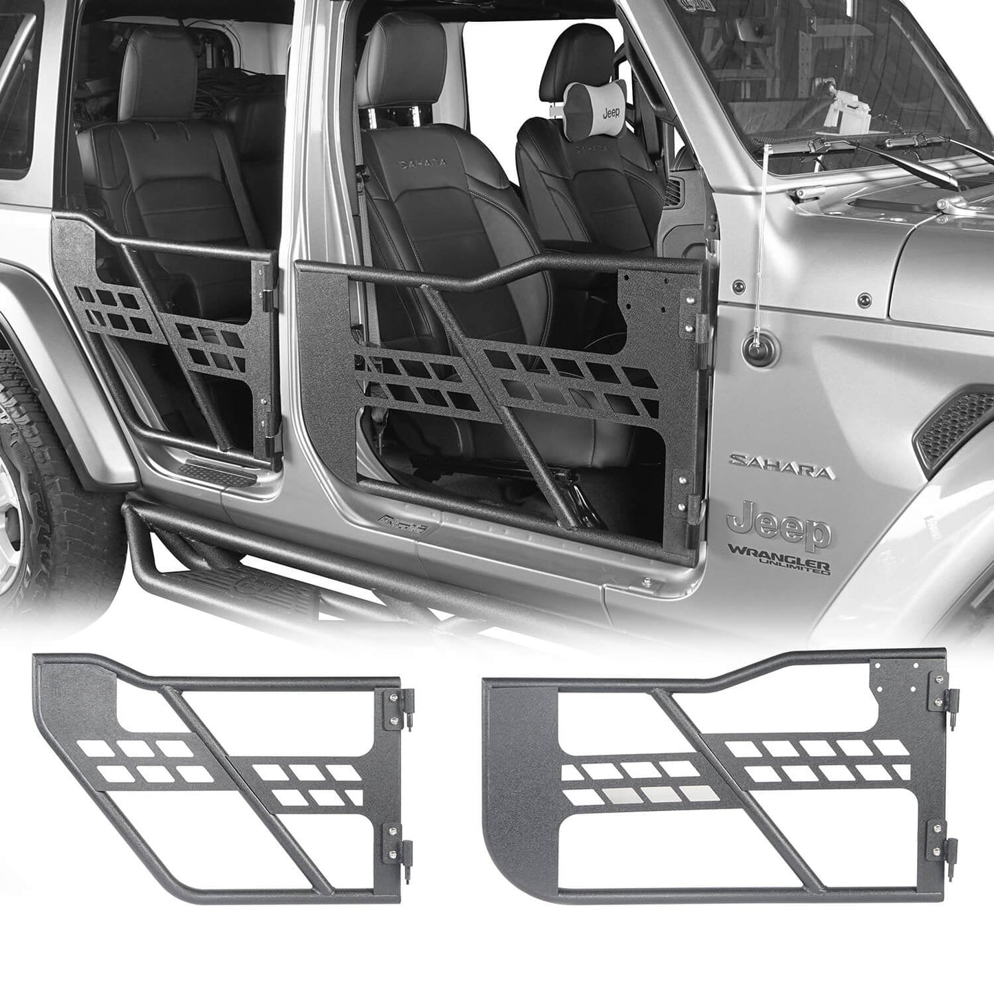 Tubular Door / Side Mirrors / Door Storage(20-25 Jeep Gladiator JT)-LandShaker