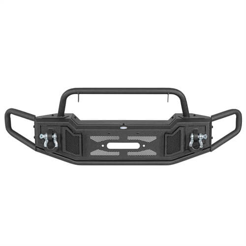 Tubular Front & Rear Bumper For 2007-2018 Jeep Wrangler JK - Landshaker4x4