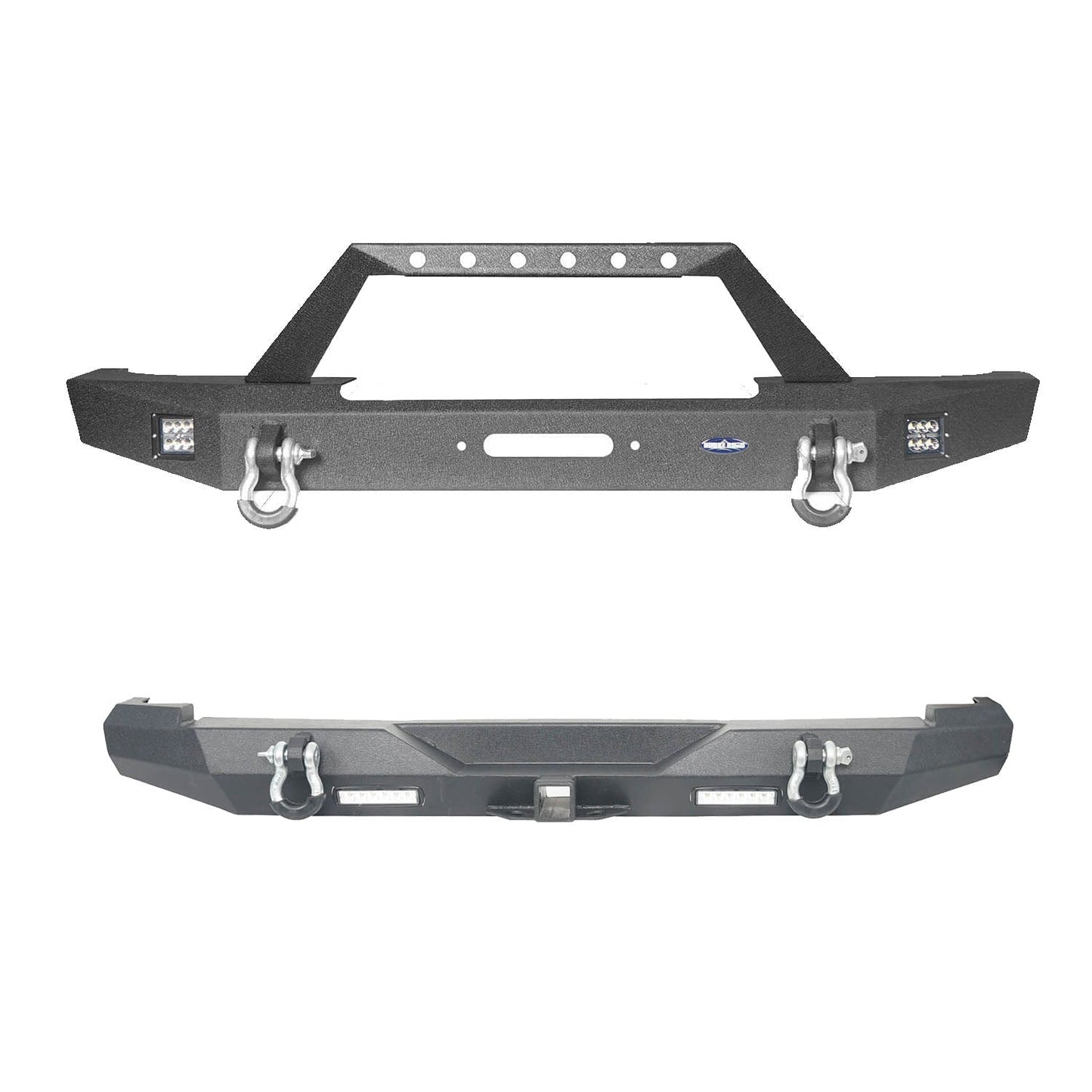 Full Width Front Bumper/Rear Bumper(84-01 Jeep Cherokee XJ)-LandShaker